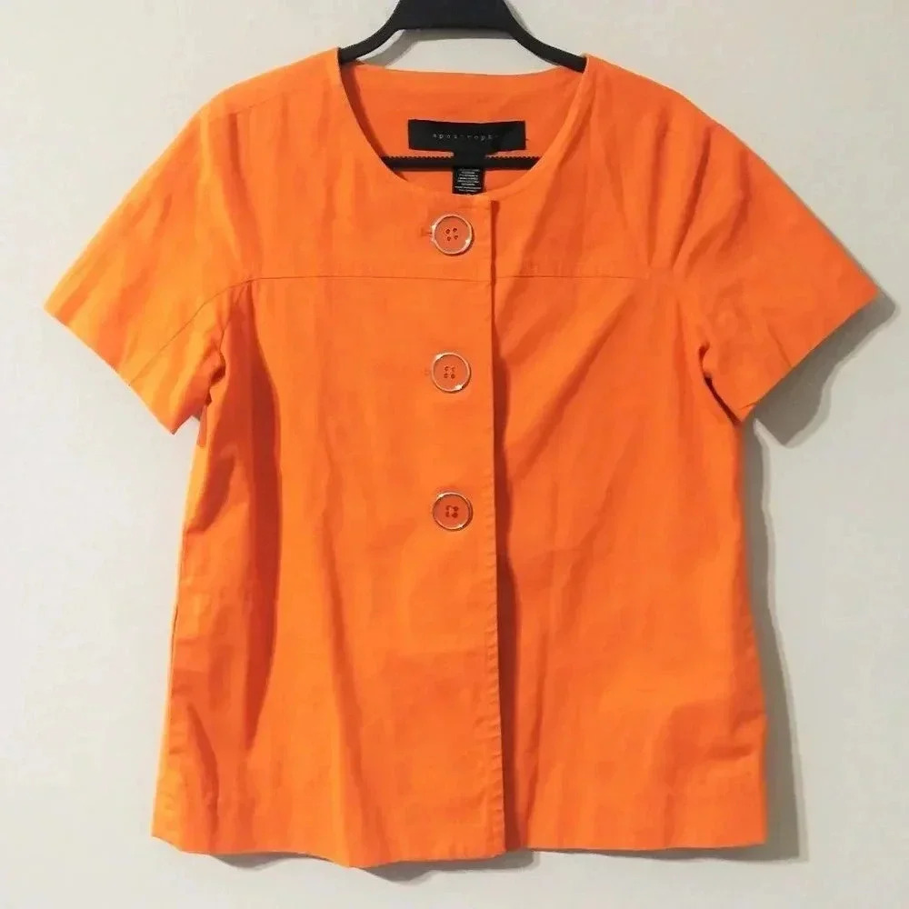 Apostrophe Orange Jacket Lrg